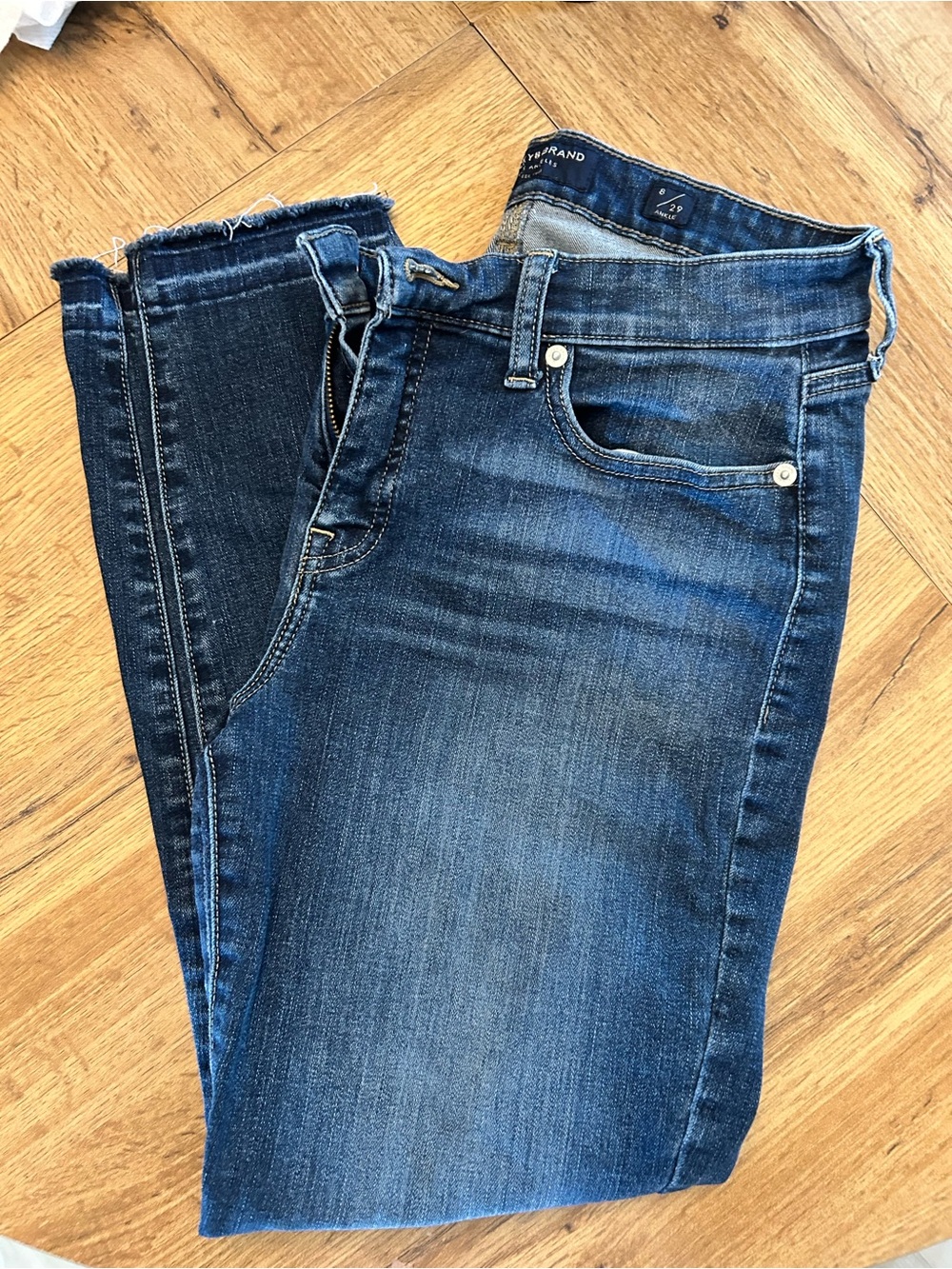 Lucky Brand Women's Medium Dark Blue Skinny Jeans